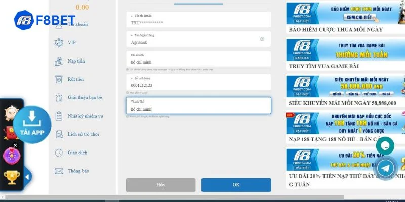 F8BET 🎖️ Trang Chủ Chính Thức F8bet Foronltd Chính Thức 2025 14 Hiện nay, người chơi có thể dễ dàng nạp tiền tại nhà cái F8Bet theo nhiều phương thức.